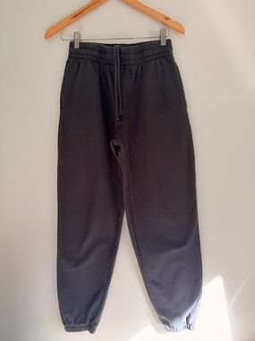 Garage Black Drawstring Sweatpants